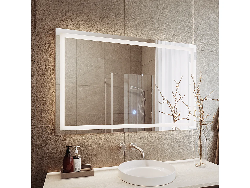 Miroir mural verre 2.8x110x70 viola