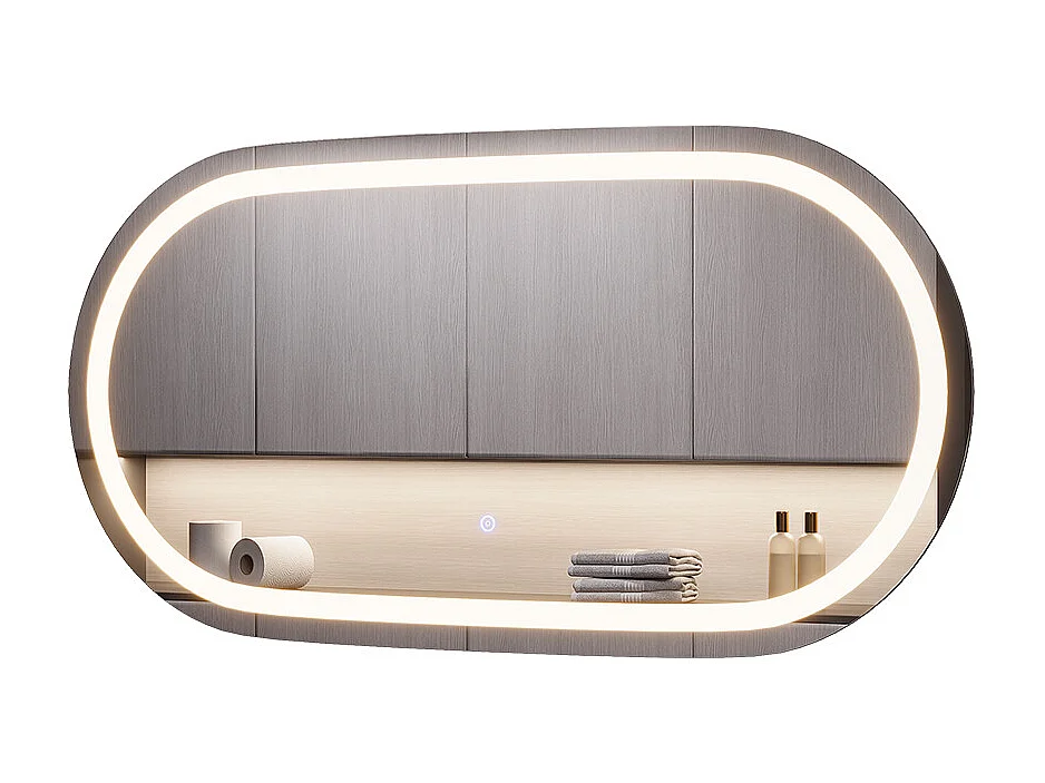 Miroir mural verre 100x50x2.8 miral