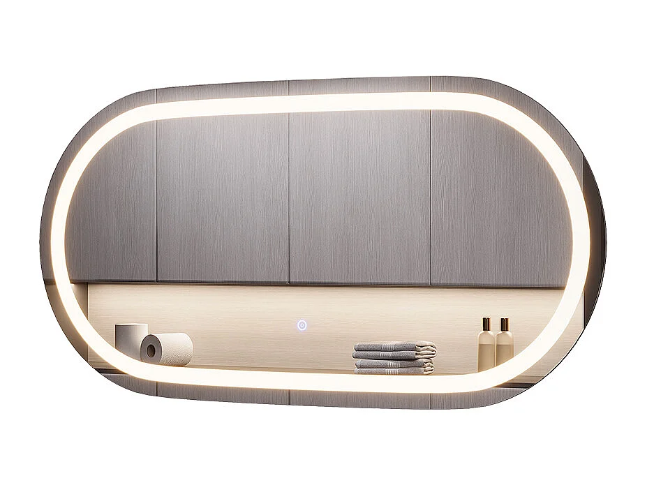 Miroir mural verre 100x50x2.8 miral