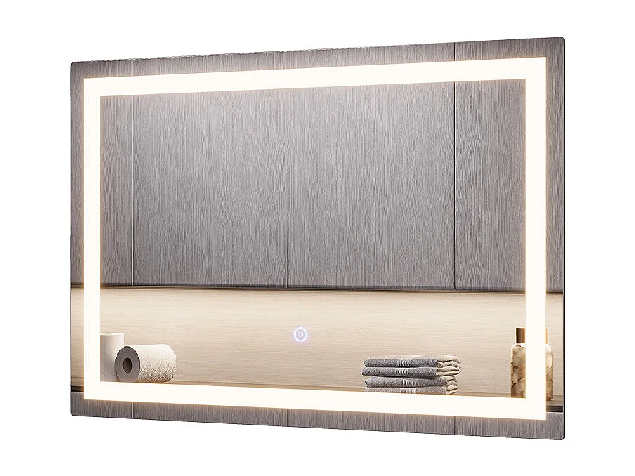 Miroir mural verre 60x40x2.8 miral