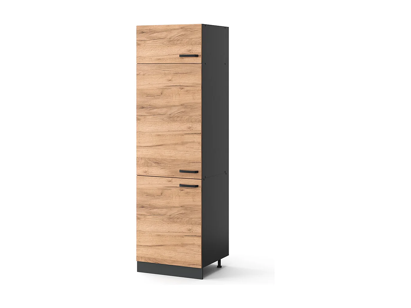 Armoire pour frigo chêne de force doré 60x57.2x206.8 r-line