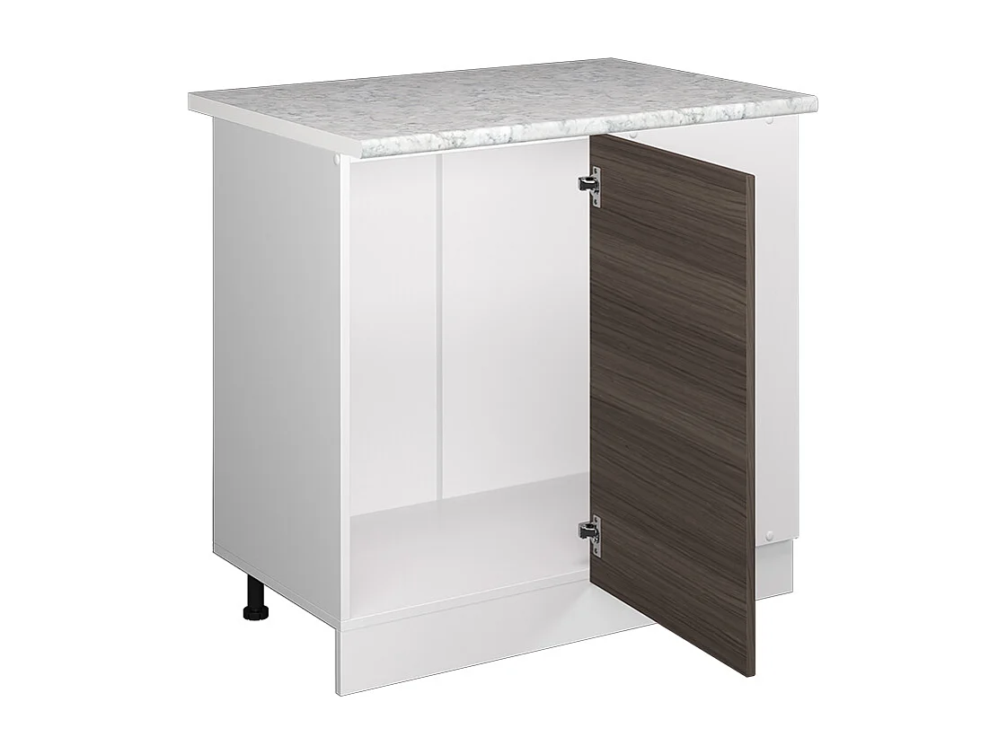 Hoekkast edel grijs 86x60x81.6 r-line