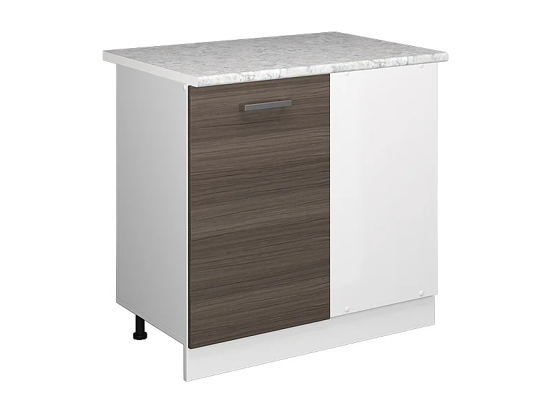 Mobile ad angolo cucina grigio nobile 86x60x81.6 r-line