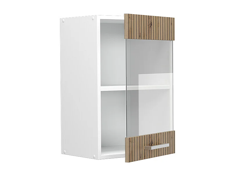 Armoire en verre chêne artisan 40x31x60 r-line