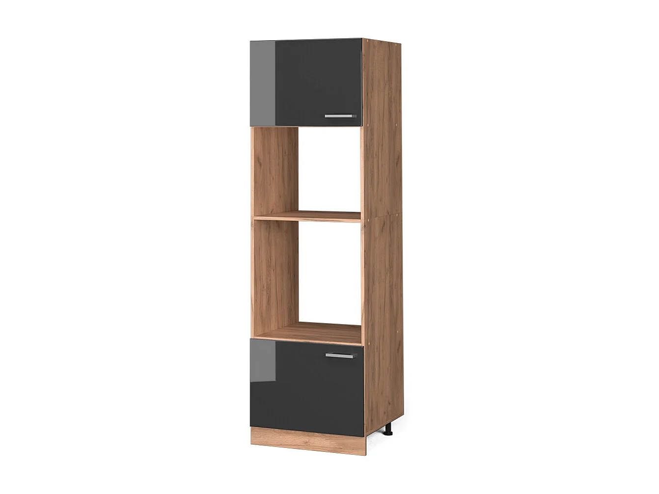 Magnetronkast antraciet hoogglans 60x57.2x206.8 r-line