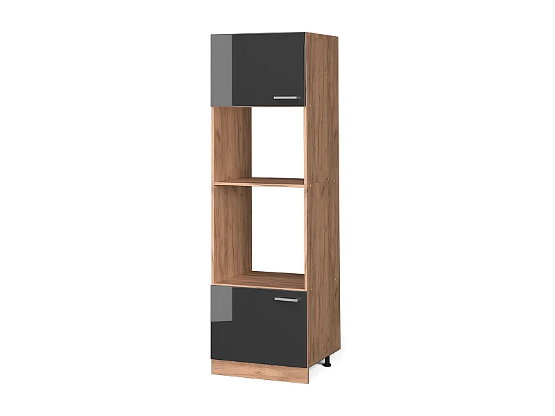 Magnetronkast antraciet hoogglans 60x57.2x206.8 r-line