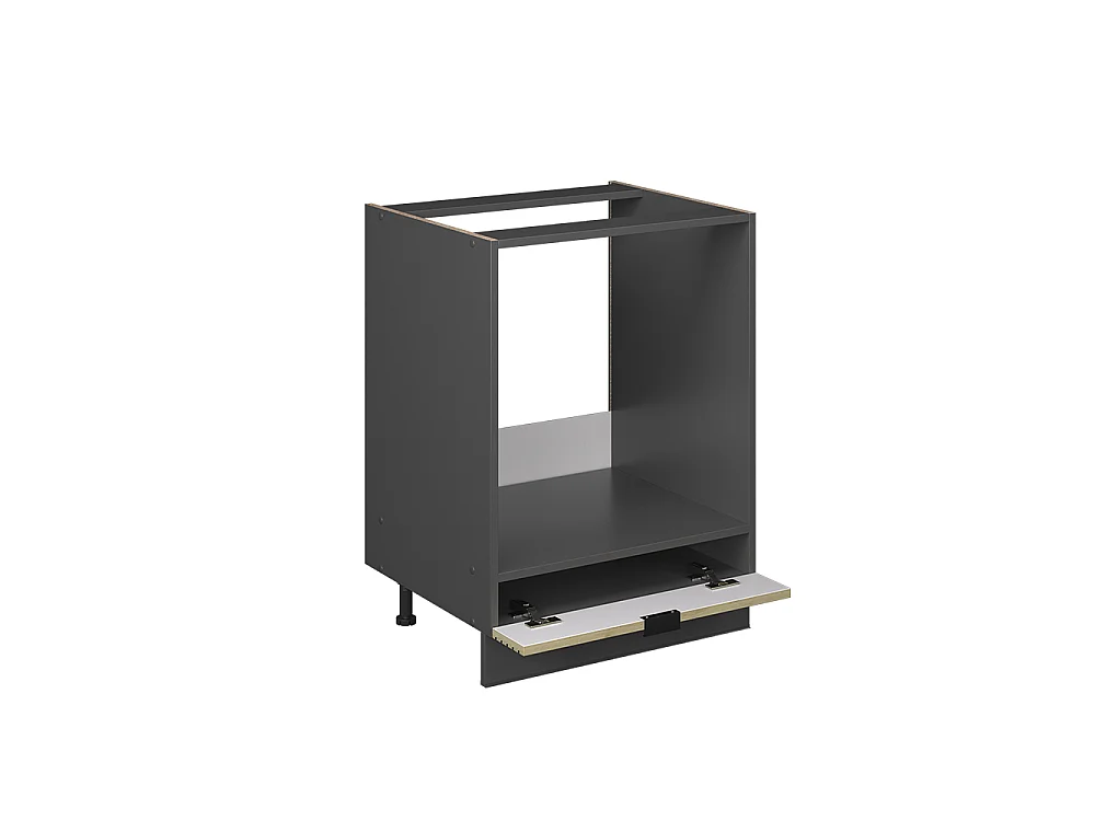 Armario para horno empotrado panel de roble 60x51.6x82 fame-line
