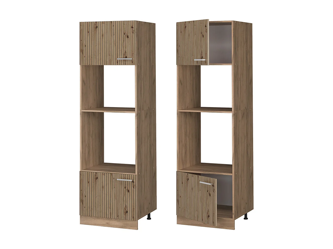 Armoire micro-ondes chêne artisan 60x57.2x206.8 r-line