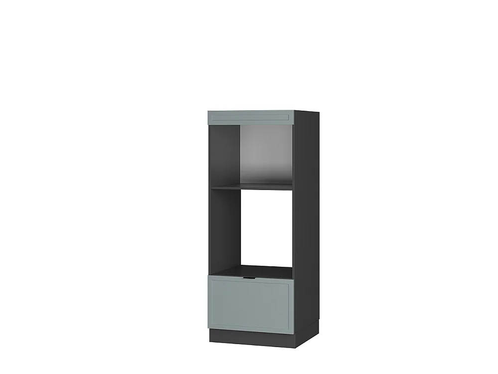 Mikrovågsskåp ljusblågrå 60x58.1x153.6 fame-line