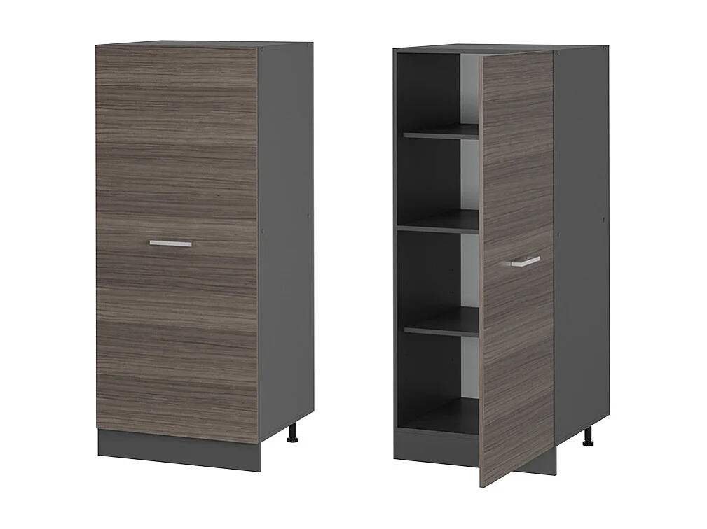 Meuble pour four gris noble 60x57x143 r-line