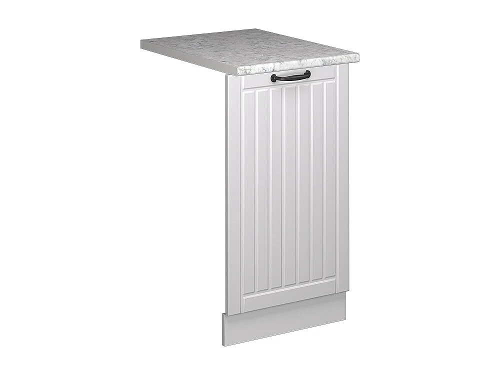 Façade de lave-vaisselle blanc campagne 45x1.6x81.8 fame-line