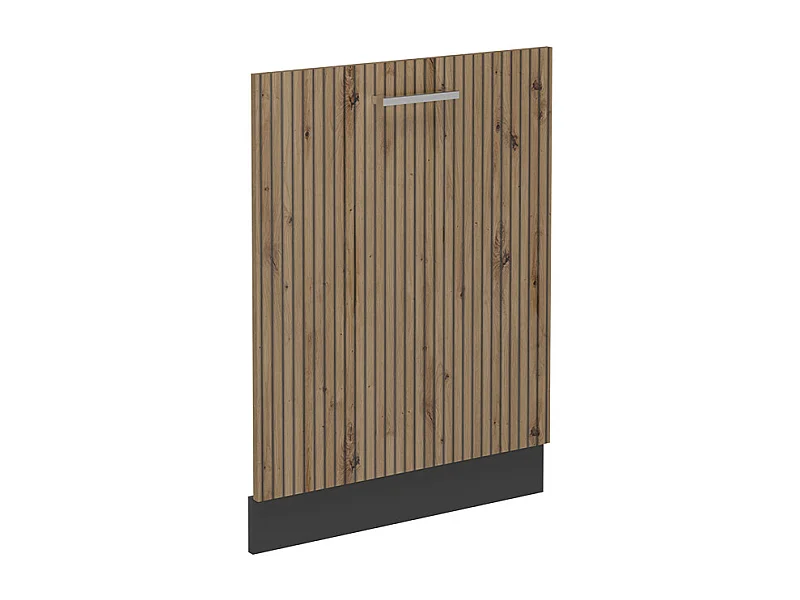 Façade de lave-vaisselle chêne artisan 60x1.6x81.8 r-line