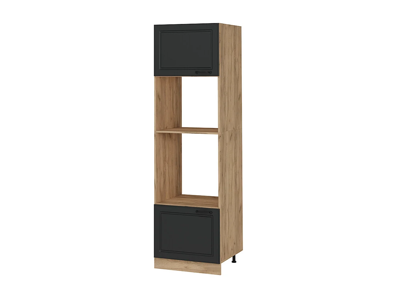 Armoire micro-ondes anthracite campagne 60x57.2x206.8 r-line