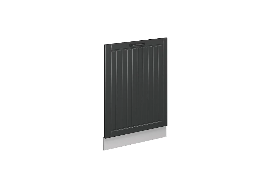 Diskmaskinens frontpanel antracit hus på landet 60x1.6x81.8 fame-line