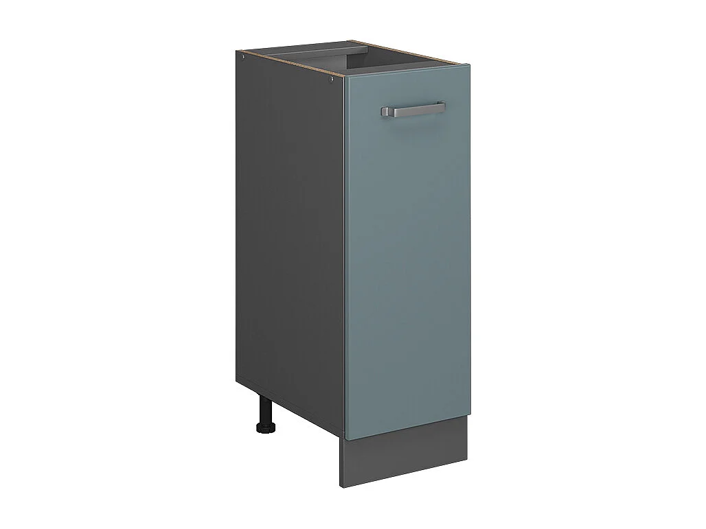 Meuble de cuisine bleu-gris 30x46x81.6 r-line