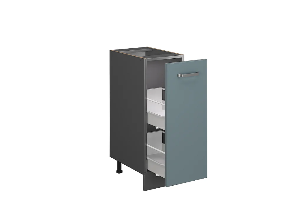 Szafka apteczna niebiesko-szary 30x46x81.6 r-line
