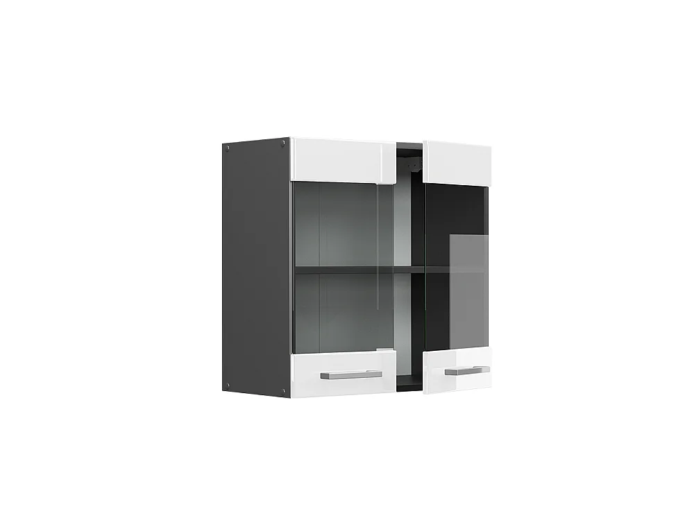 Mobile da cucina in vetro bianco lucido 60x31x60 r-line