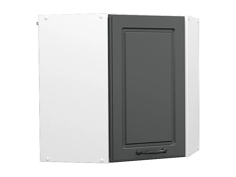 Eckhängeschrank anthrazit landhaus 57x34.1x60 r-line