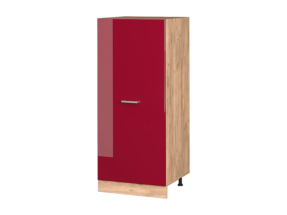 Armario alto rojo de alto brillo 60x57x143 r-line