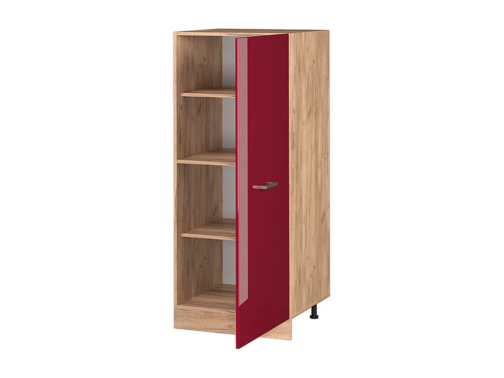 Armoire haute rouge brillant 60x57x143 r-line
