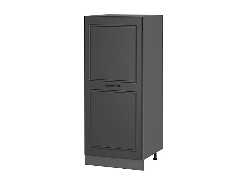 Meuble pour four anthracite campagne 60x57x143 r-line