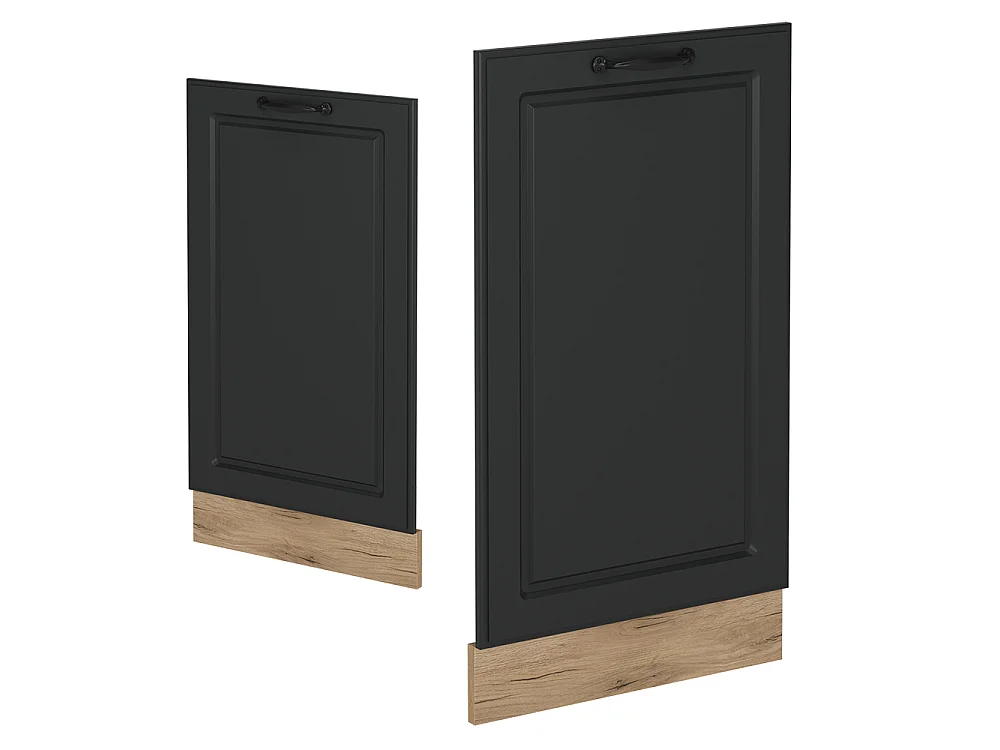 Façade de lave-vaisselle anthracite campagne 45x1.6x81.8 r-line