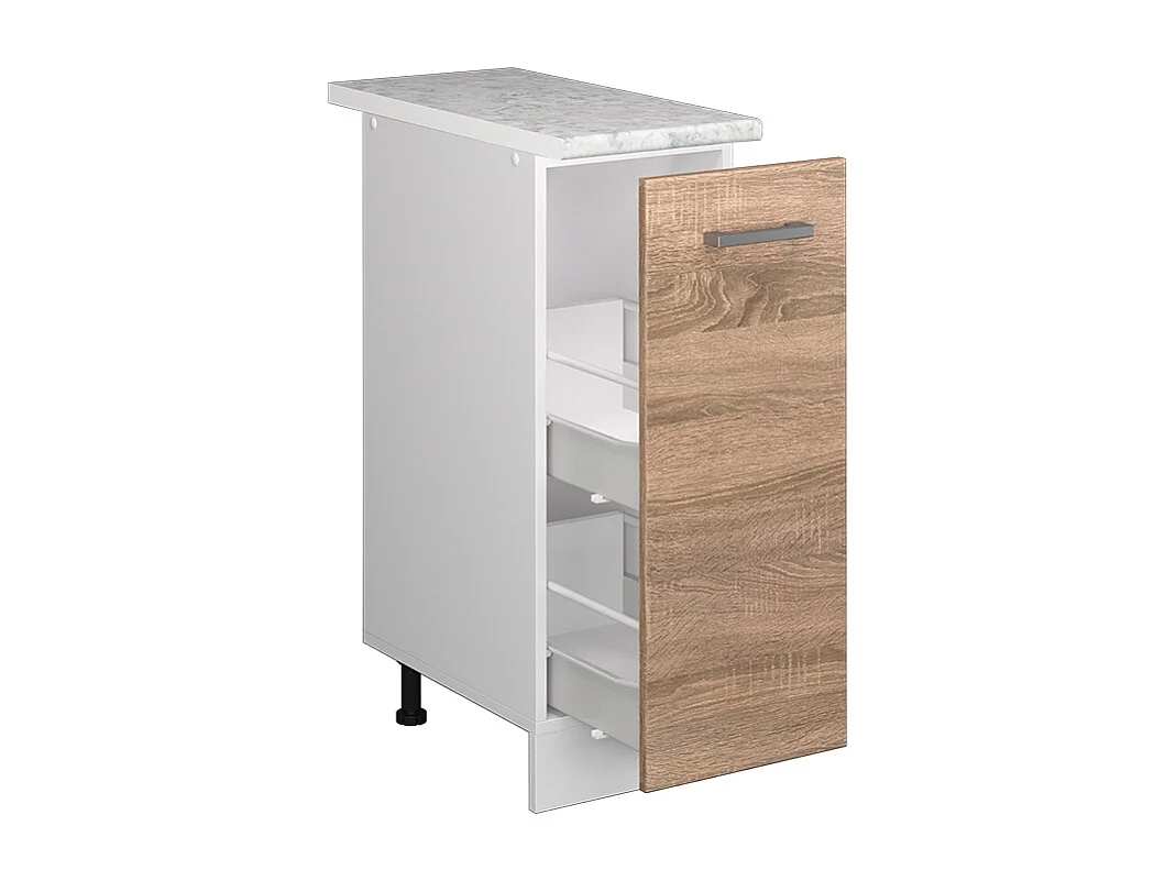 Meuble de cuisine sonoma 30x60x81.6 r-line