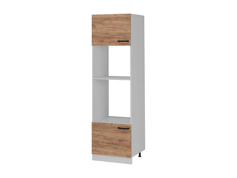 Armoire micro-ondes chêne de force doré 60x57.2x206.8 r-line