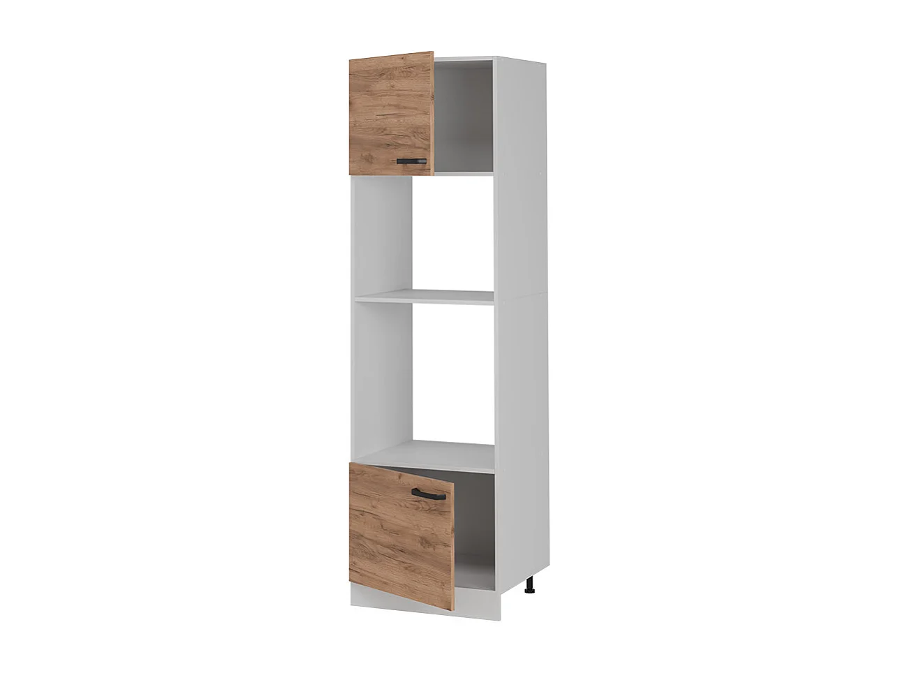 Armoire micro-ondes chêne de force doré 60x57.2x206.8 r-line