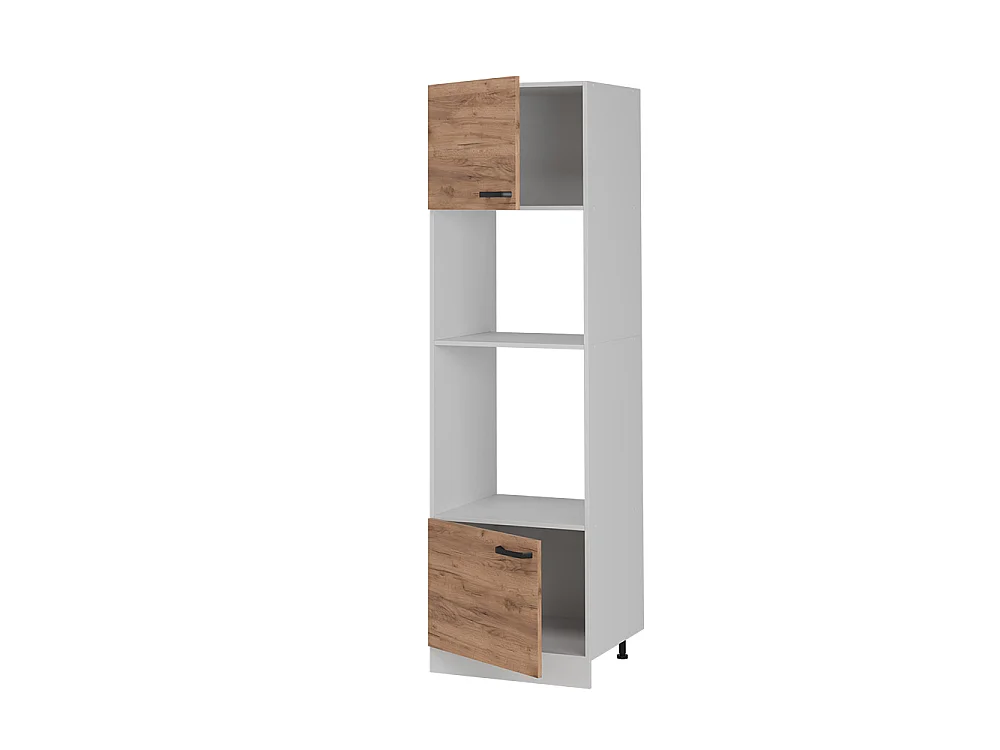 Armoire micro-ondes chêne de force doré 60x57.2x206.8 r-line