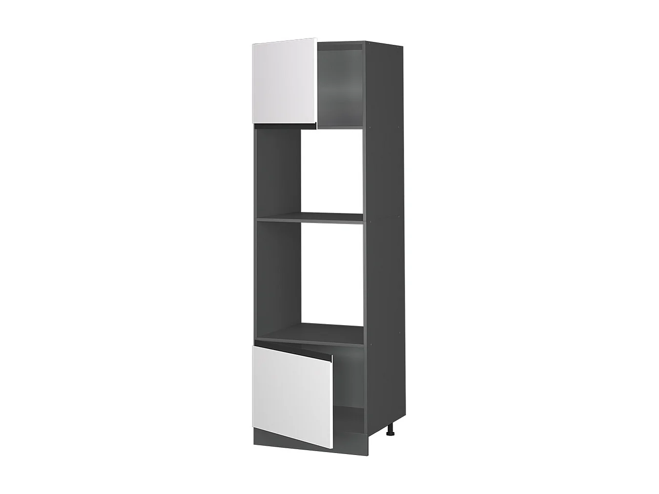 Armoire micro-ondes blanc 60x57.2x206.8 r-line