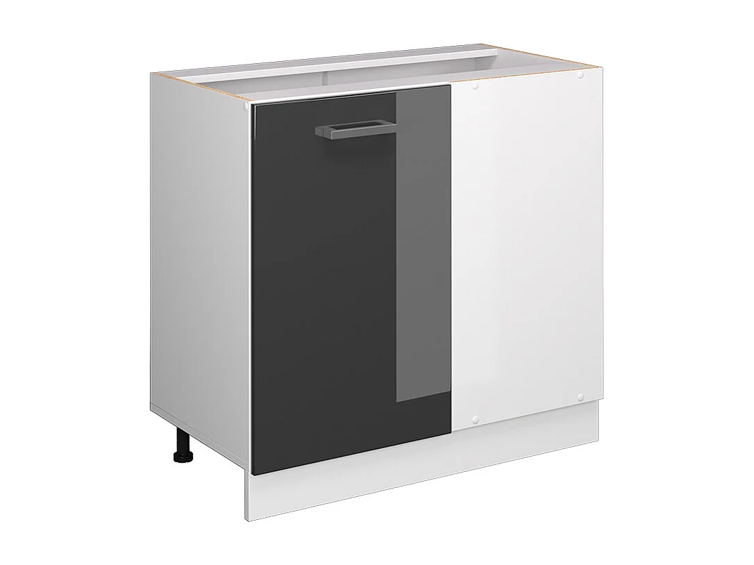 Meuble dangle anthracite haute brillance 86x46x81.6 r-line