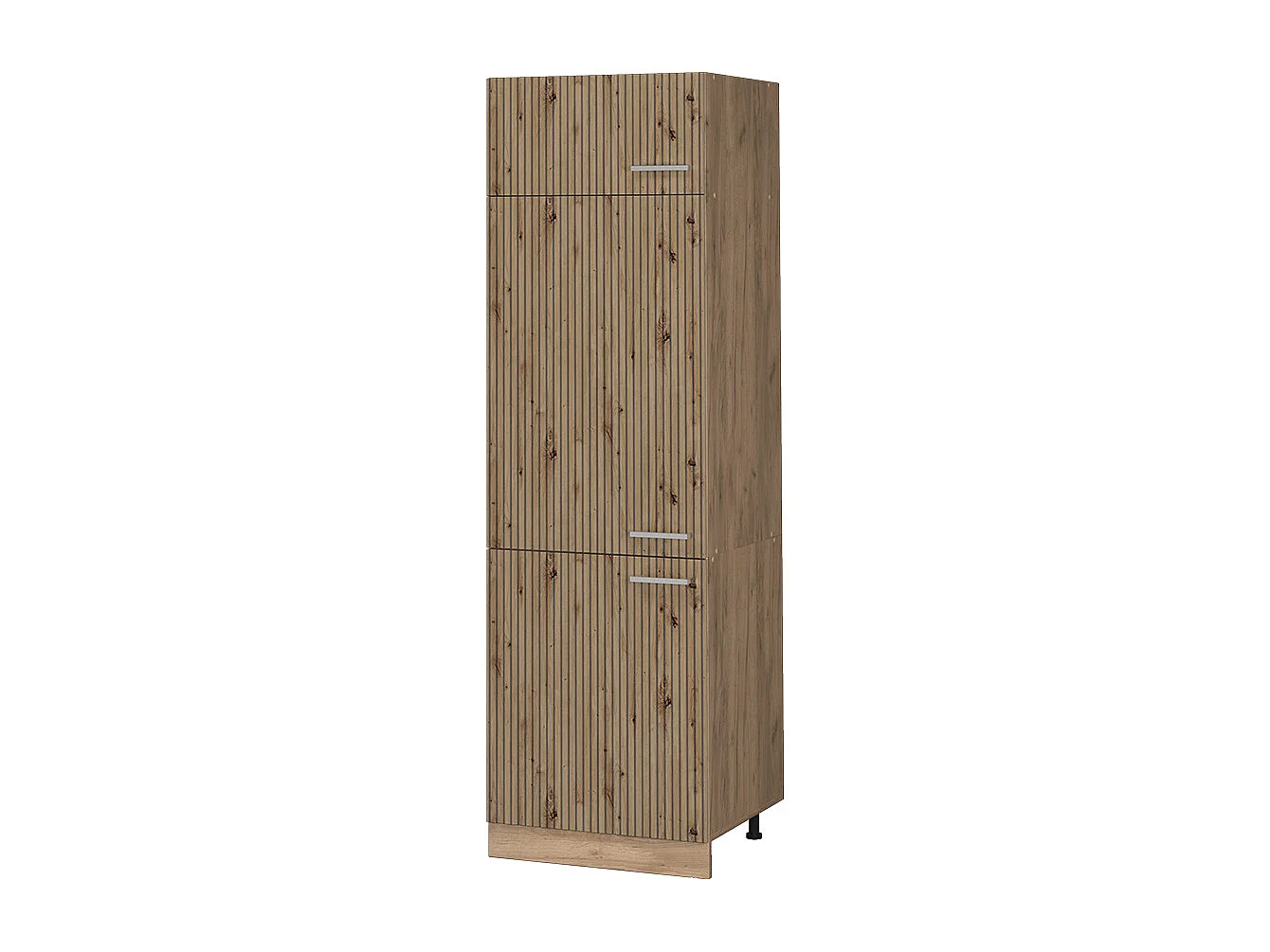 Armoire pour frigo chêne artisan 60x57.2x206.8 r-line