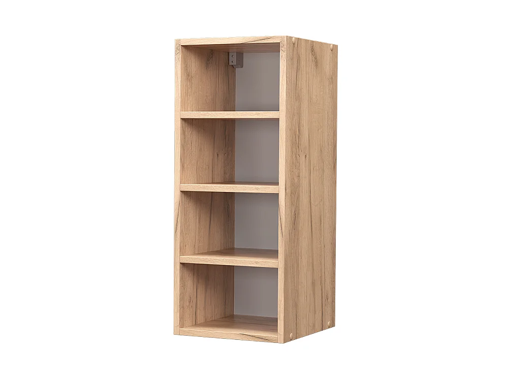 Armoire suspendue chêne de force doré 30x32.5x72 fame-line