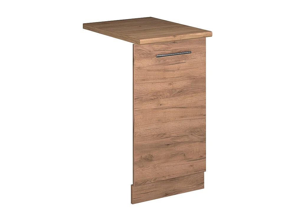 Façade de lave-vaisselle chêne de force doré 45x1.6x81.8 fame-line