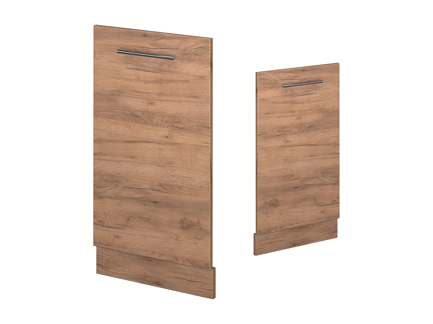 Façade de lave-vaisselle chêne de force doré 45x1.6x81.8 fame-line