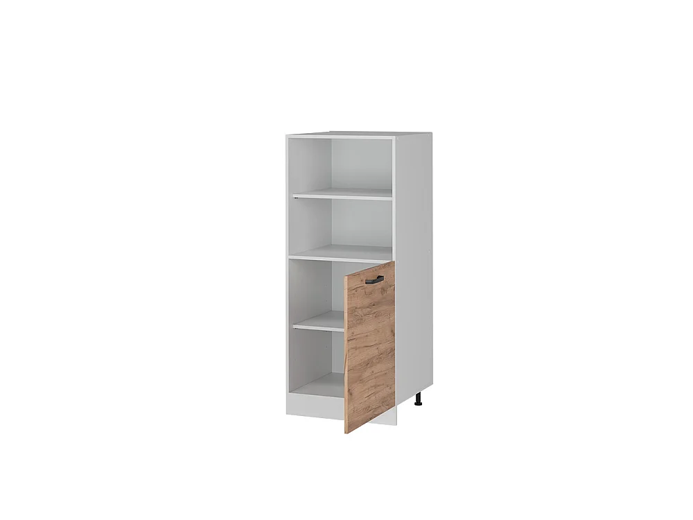 Oven housing cabinet gold power oak 60x57x143 r-line