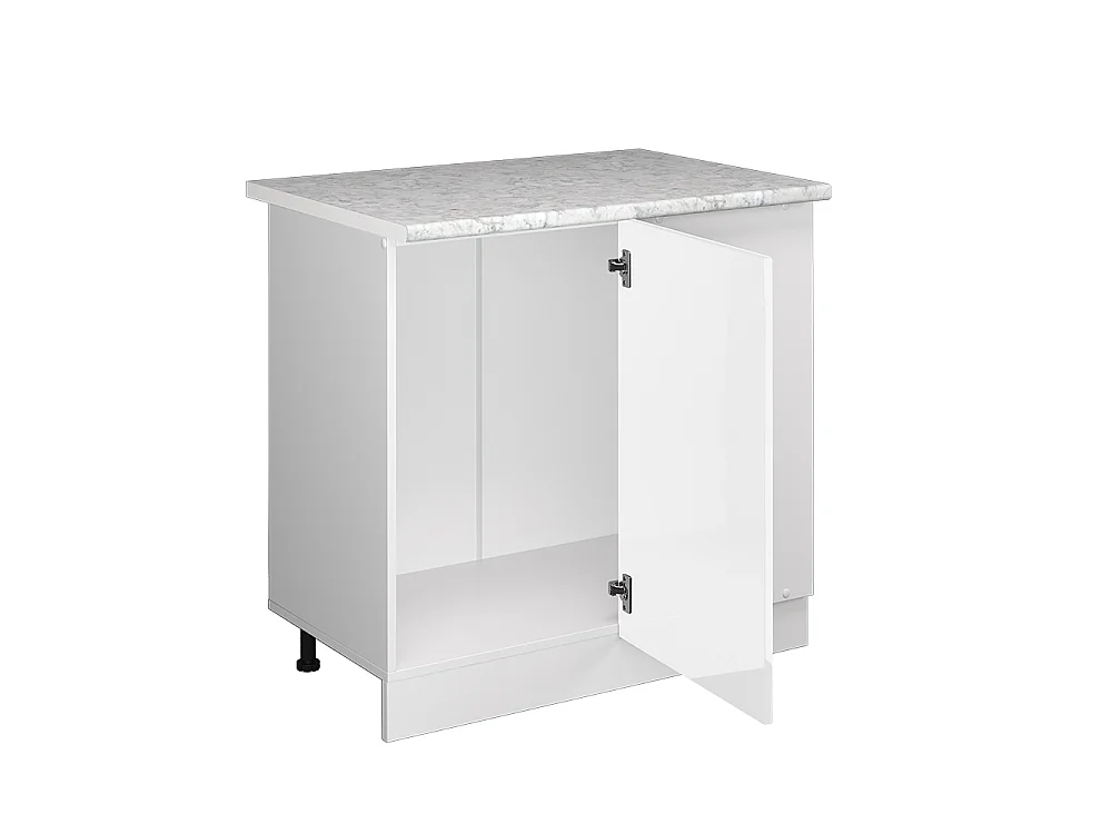 Meuble dangle blanc haute brillance 86x60x81.6 r-line
