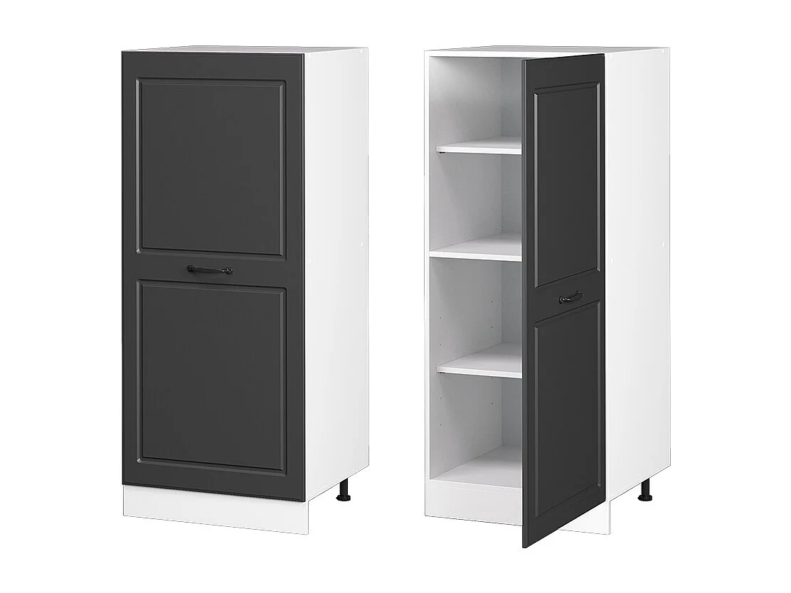 Hochschrank anthrazit landhaus 60x57x143 r-line