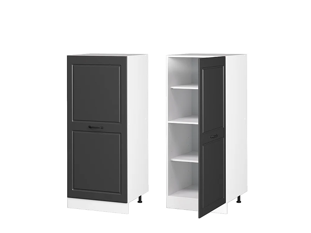 Wysoka szafa antracytowy domek wiejski 60x57x143 r-line
