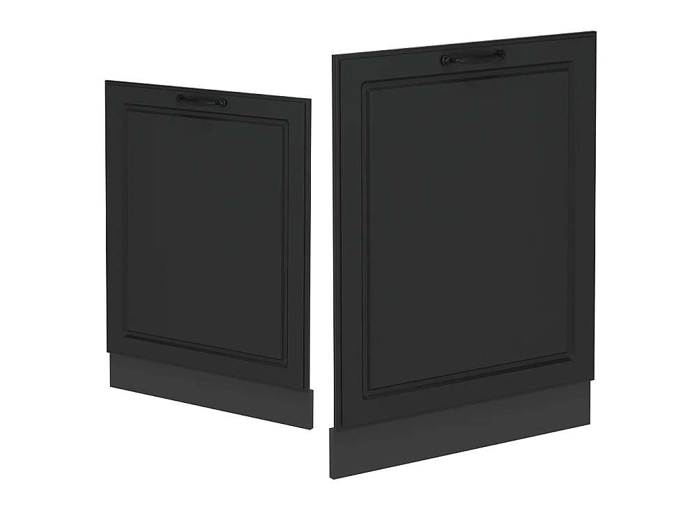 Dishwasher front panel anthracite shaker style60x1.6x81.8 r-line