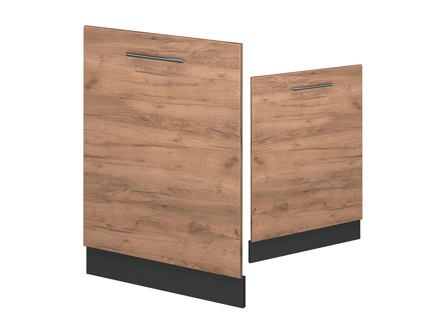 Façade de lave-vaisselle chêne de force doré 60x1.6x81.8 fame-line