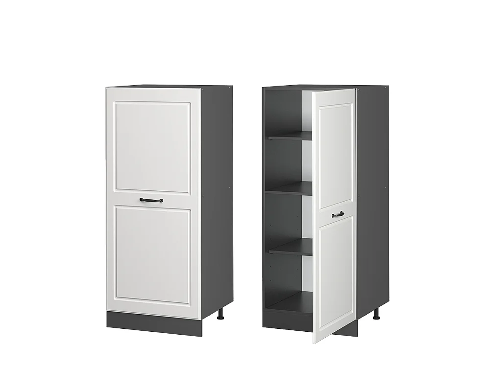 Tall cabinet white country house 60x57x143 r-line