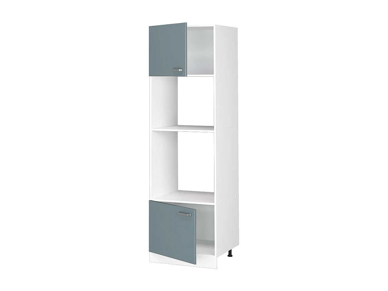 Armoire micro-ondes bleu-gris 60x57.2x206.8 r-line