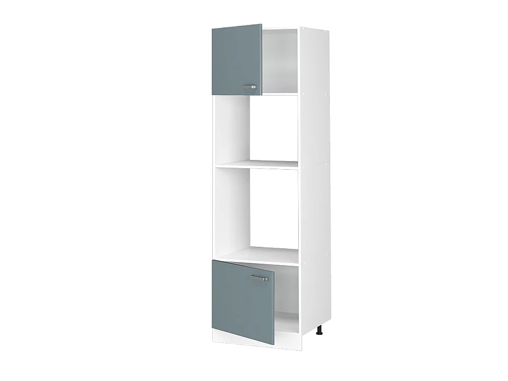 Magnetronkast blauw-grijs 60x57.2x206.8 r-line