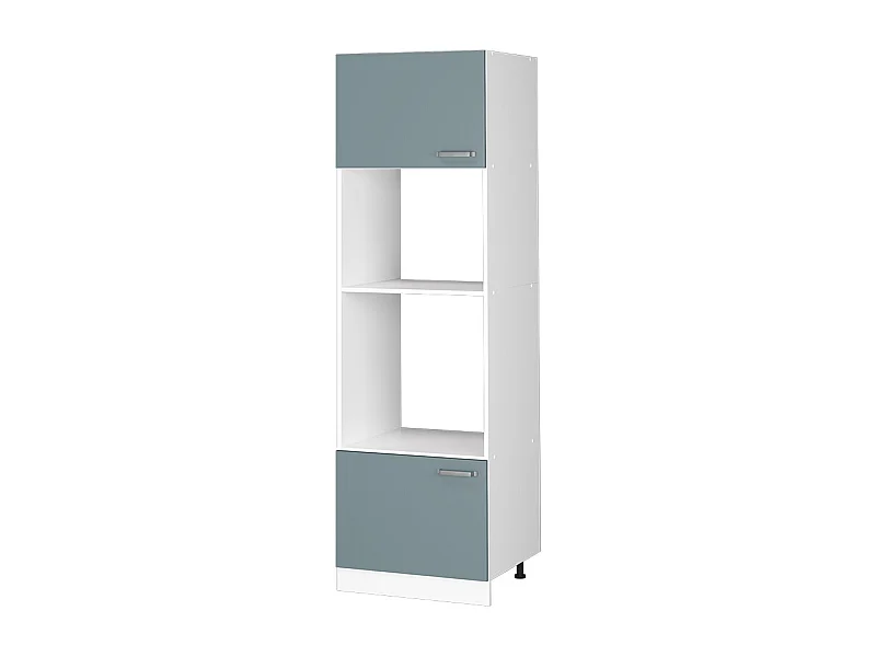 Armoire micro-ondes bleu-gris 60x57.2x206.8 r-line