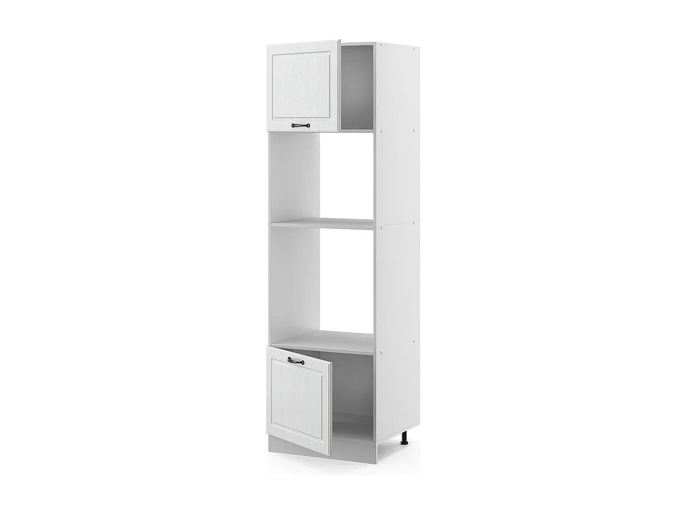 Armoire micro-ondes blanc campagne 60x57.2x206.8 r-line