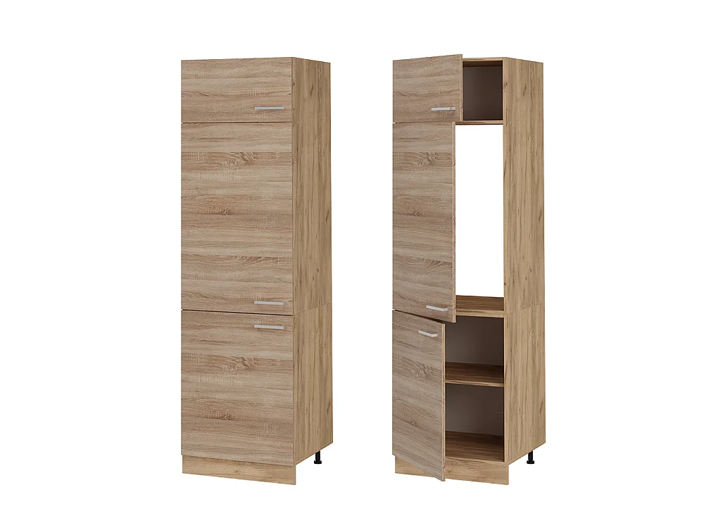 Armoire pour frigo sonoma 60x57.2x206.8 r-line