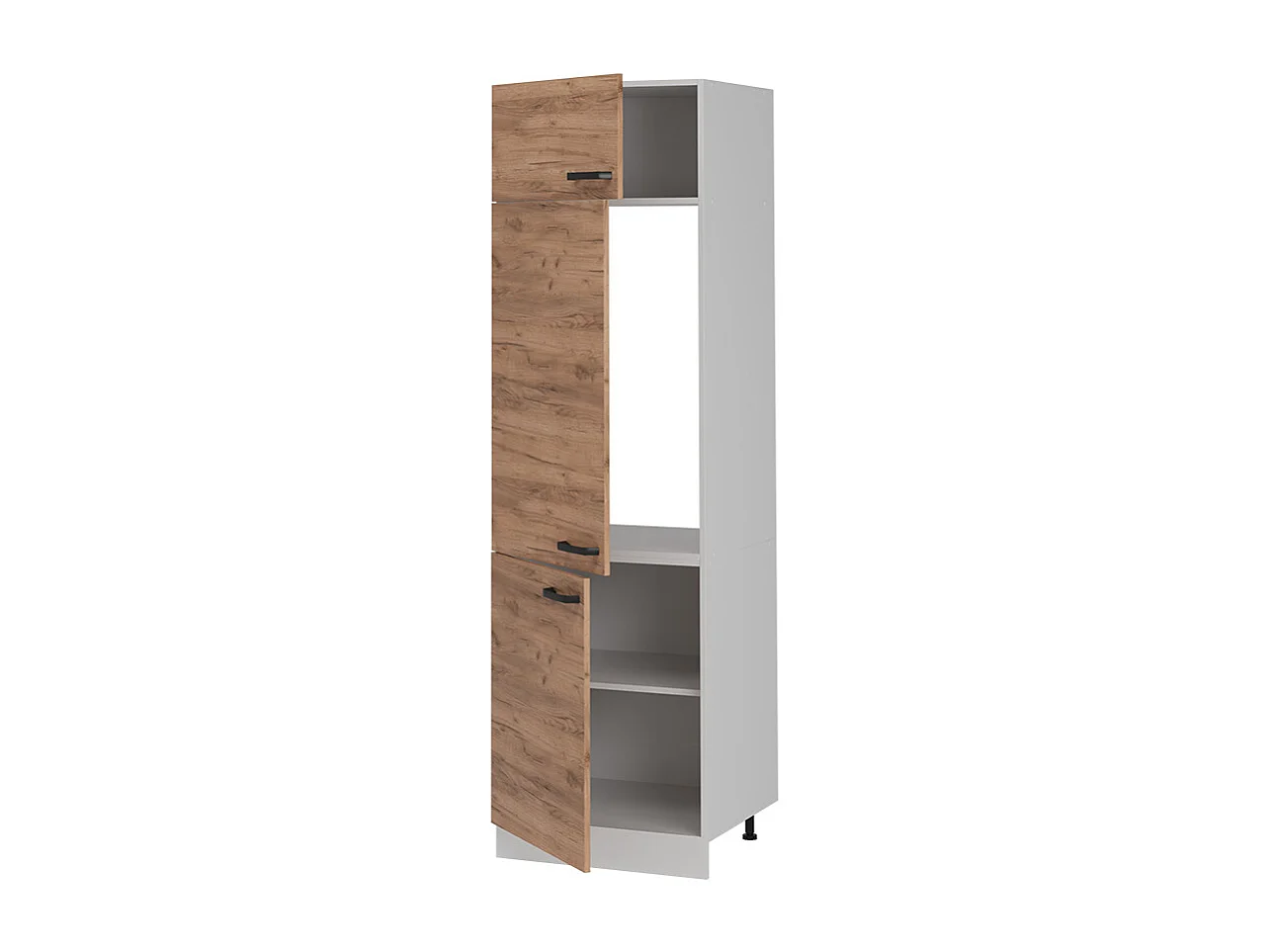 Armoire pour frigo chêne de force doré 60x57.2x206.8 r-line