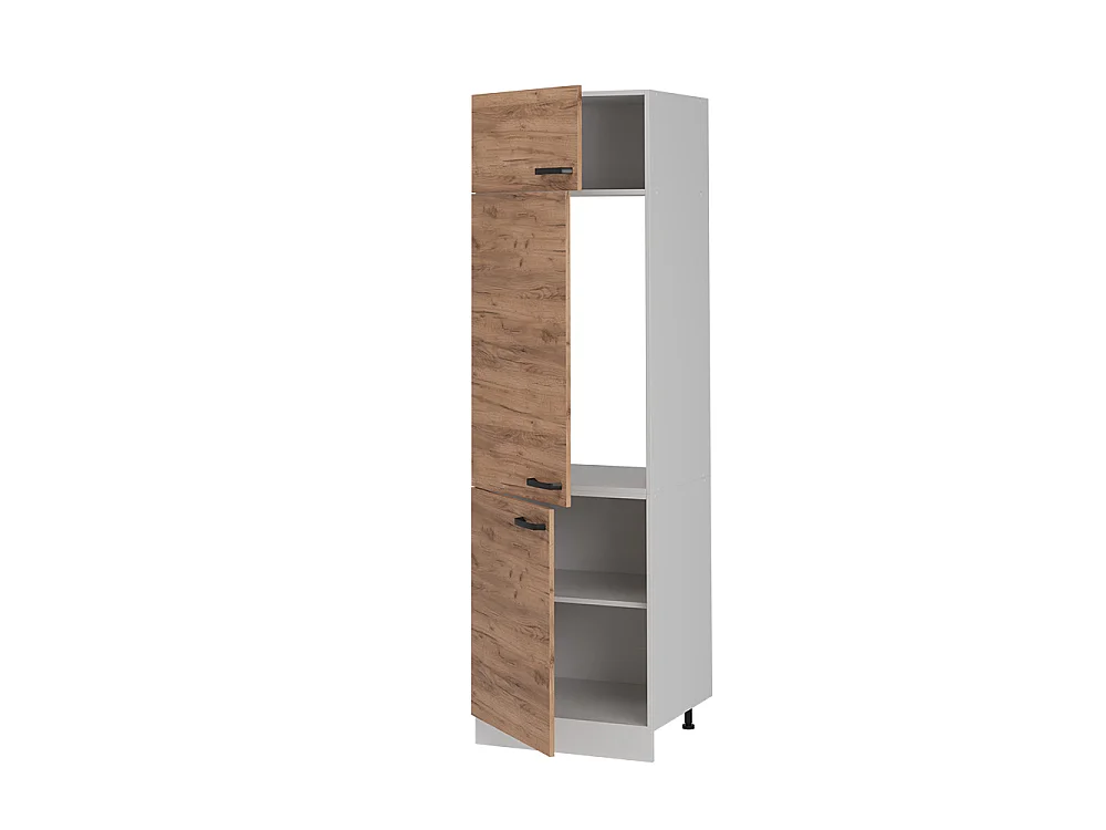 Armoire pour frigo chêne de force doré 60x57.2x206.8 r-line